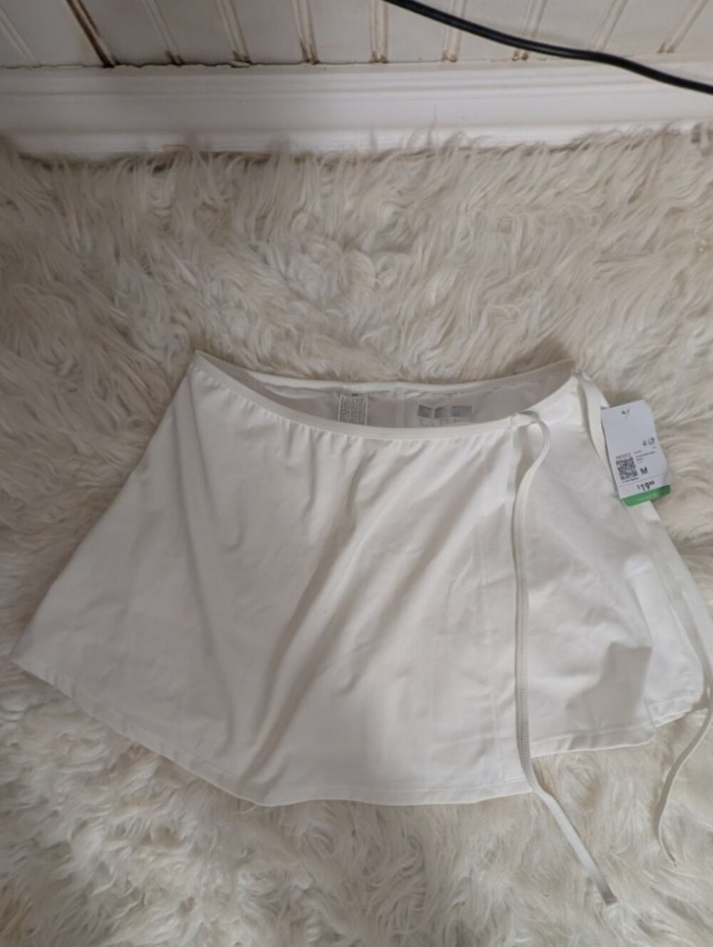 aerie White Lined Bralette Top